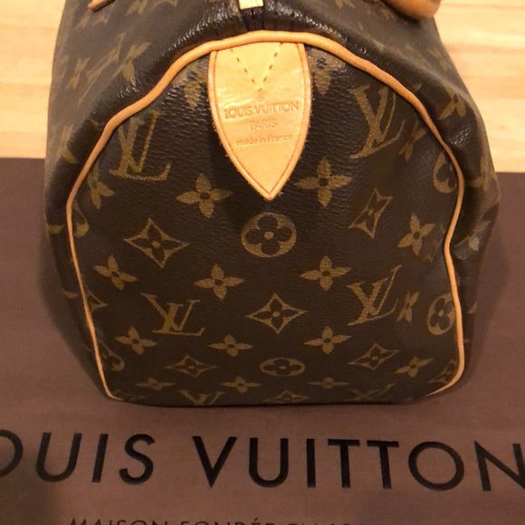 Louis Vuitton Speedy Handbag Monogram canvas brown color very good condition - Picture 8 of 16